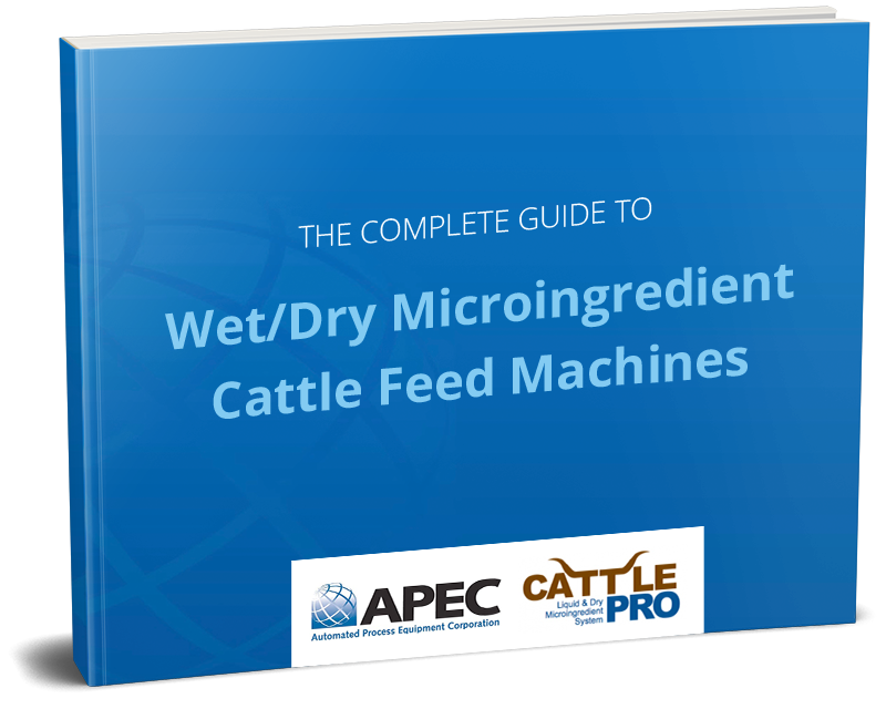 Wet/Dry Micro-ingredient Cattle Feed Machine